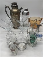 Barware Including Gentleman Jack Drink Shaker,