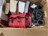 Box of Misc-Curling Irons Hair Dryers & More