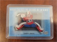 2015 CAREY PRICE TIM HORTONS CLEARCUT CARD