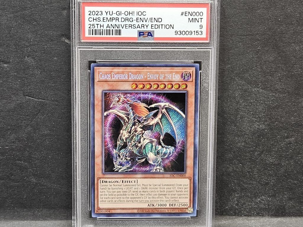 Graded 2023 YU GI OH! Card 25th Anniversary