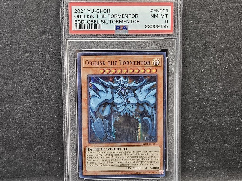 Graded YU GI OH! Card Obelisk The Tormentor