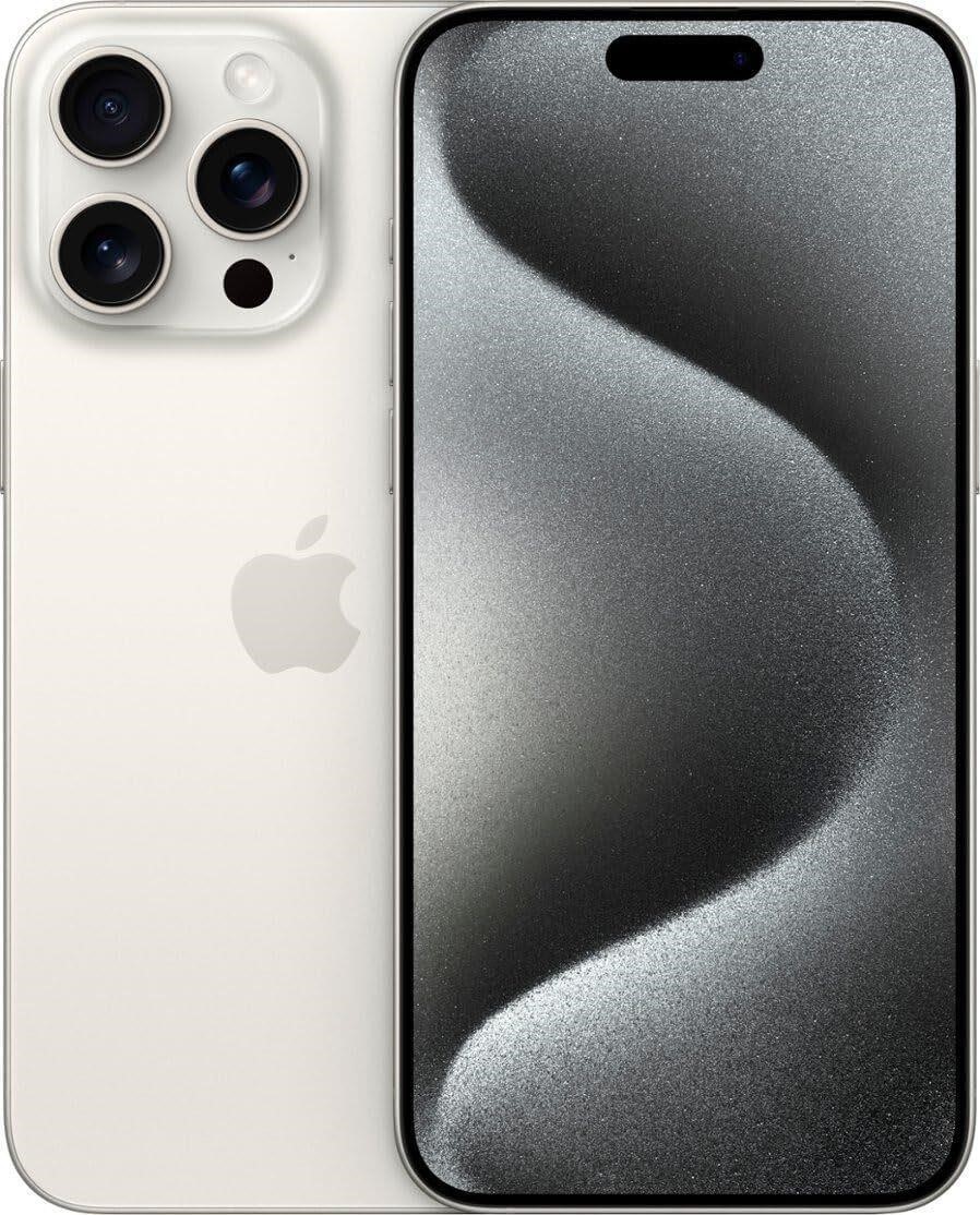 $1043  Apple iPhone 15 Pro Max  256GB  White Titan