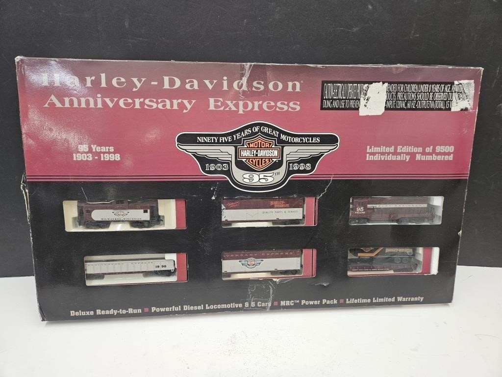 Harley Davidson Toy Train Set See Box for Info