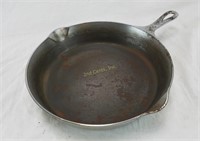 No 8 Cast Iron Nickel Plated Skillet