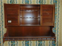 Vintage Maple Type Display Wall Shelf Plus