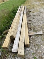 3 ply pole barn posts (8 posts)