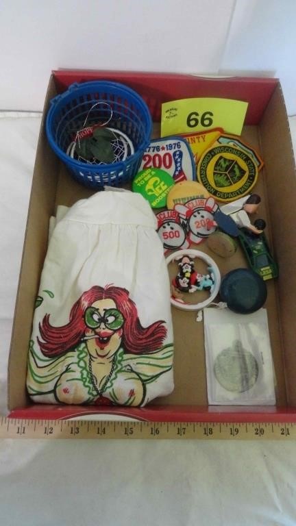 Patches / Button Pins Lot