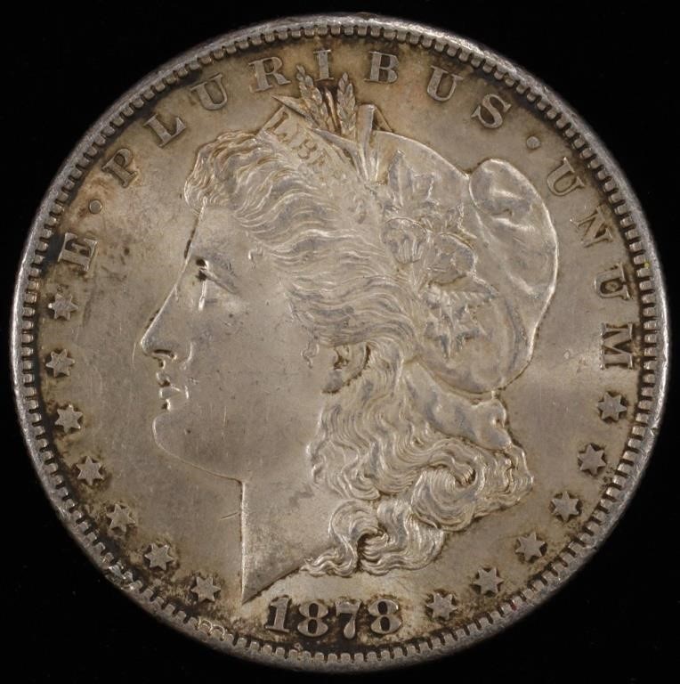 1878-S MORGAN DOLLAR AU/BU