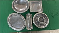 Towle Silversmiths Appetizer Serving Trays