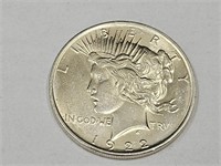 1922 UNC? Silver Peace Dollar