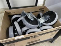 12- 5" RUBBER CASTERS