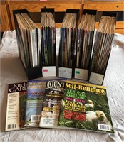 Variety of Kitchen Garden/Backwoods Magazines