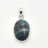 Silver Turquoise(8.75ct) Pendant