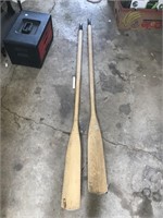 Pair of Wooden Oars