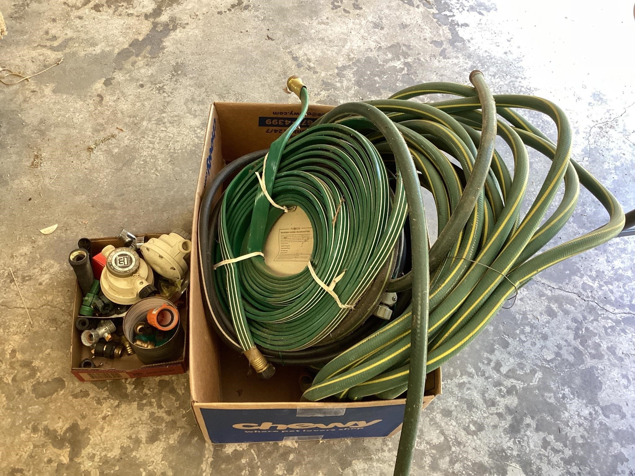 Assorted outdoor hoses