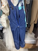 Blue coveralls. Kids Size small