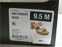 $65  Ana Sanger Nude Size 9.5 M
