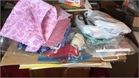 Large Unsorted Box of Needle Craft / Yarn / And