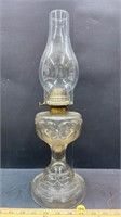 Peanut Pattern Oil Lamp (18" full height)