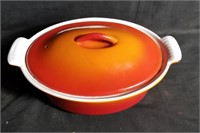 Descoware Belgium enamel/iron oval casserole