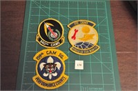 616 CAMS  & 340th CAMS & 159th CAM 80s Patches