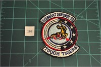 11 Combat Defense Sq Tough Tigers Military Patch