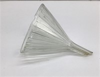 Vintage glass funnel