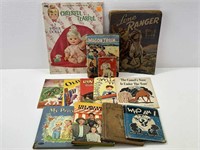 Kids Books (Lone Ranger, Wagon Train, Eskimo Land)