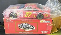 NASCAR Diecast Bank NIB