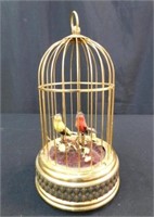 W. GERMANY ANIMATED BIRDS IN CAGE