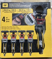 Cat Ratchet Tie Down Set