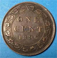 1896 Large Cent Canada