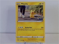 Pokemon Card Rare Pikachu Stamped 27/78