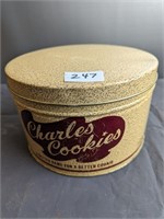 Charles Cookies tin