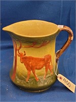 Ceramic Pitcher w/ Cows