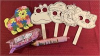 Lion puzzle/kids face mask/pencil cases