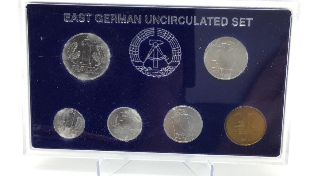 East German Uncirculated Set