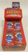 1988 Score MLB Baseball Card 36 Pack Hobby Box