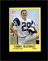 1967 Philadelphia #91 Tommy McDonald NRMT+