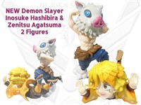 NEW 2 Figures Demon Slayer Inosuke & Zenitsu A