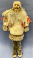 Hand made native doll, 12" tall               (O 1