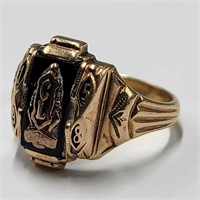 10k Gold 1958 Class Ring (3.7g)