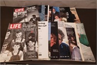 Lot of Vintage Time Magazines 1968-72.