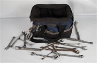 Tool Bag W/ Wrenches, Sockets Etc.