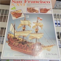 Ship - San Francisco ship model  S.XVI, A