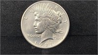 KEY DATE: 1921 Peace Silver Dollar