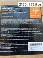 Sealed - NicPro EPOXY RESIN