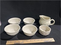 6pc Longaberger dish