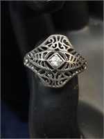 Sterling silver ring size 4.5