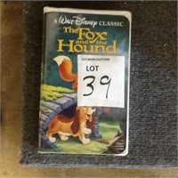 DISNEY THE FOX & THE HOUND VHS (BLACK DIAMOND)